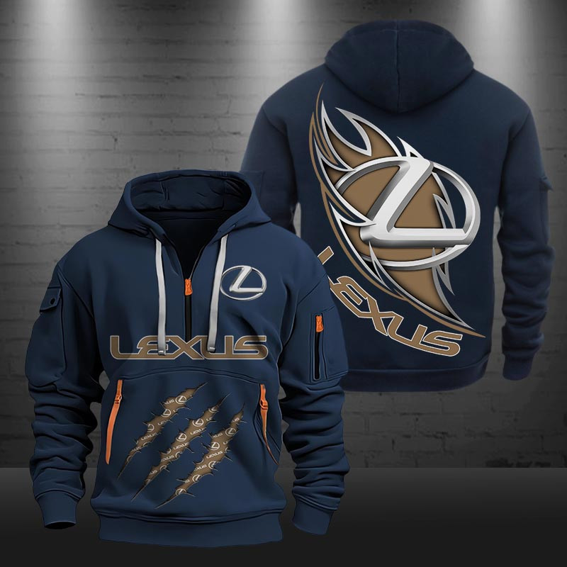 Lexus New Zip Hoodie 0456 Multicolor - Famjoys Lexus New Zip Hoodie 0456 Multicolor - Famjoys