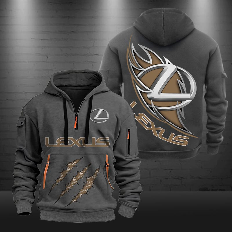 Lexus New Zip Hoodie 0456 Multicolor - Famjoys Lexus New Zip Hoodie 0456 Multicolor - Famjoys