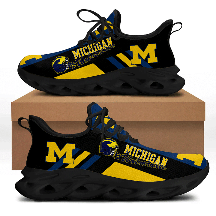 Limited Michigan Wolverines running shoes v03
