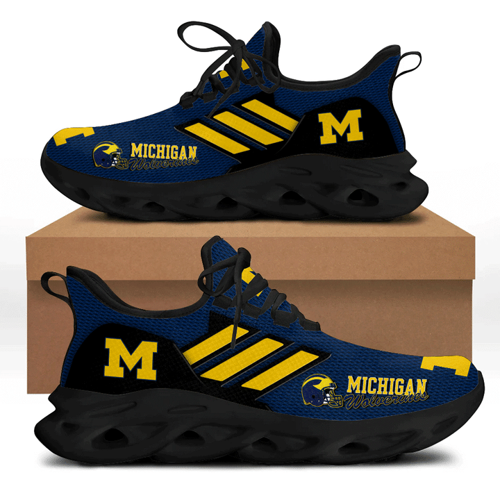 Limited Michigan Wolverines running shoes v04 - Famjoys Limited Michigan Wolverines running shoes v04 - Famjoys
