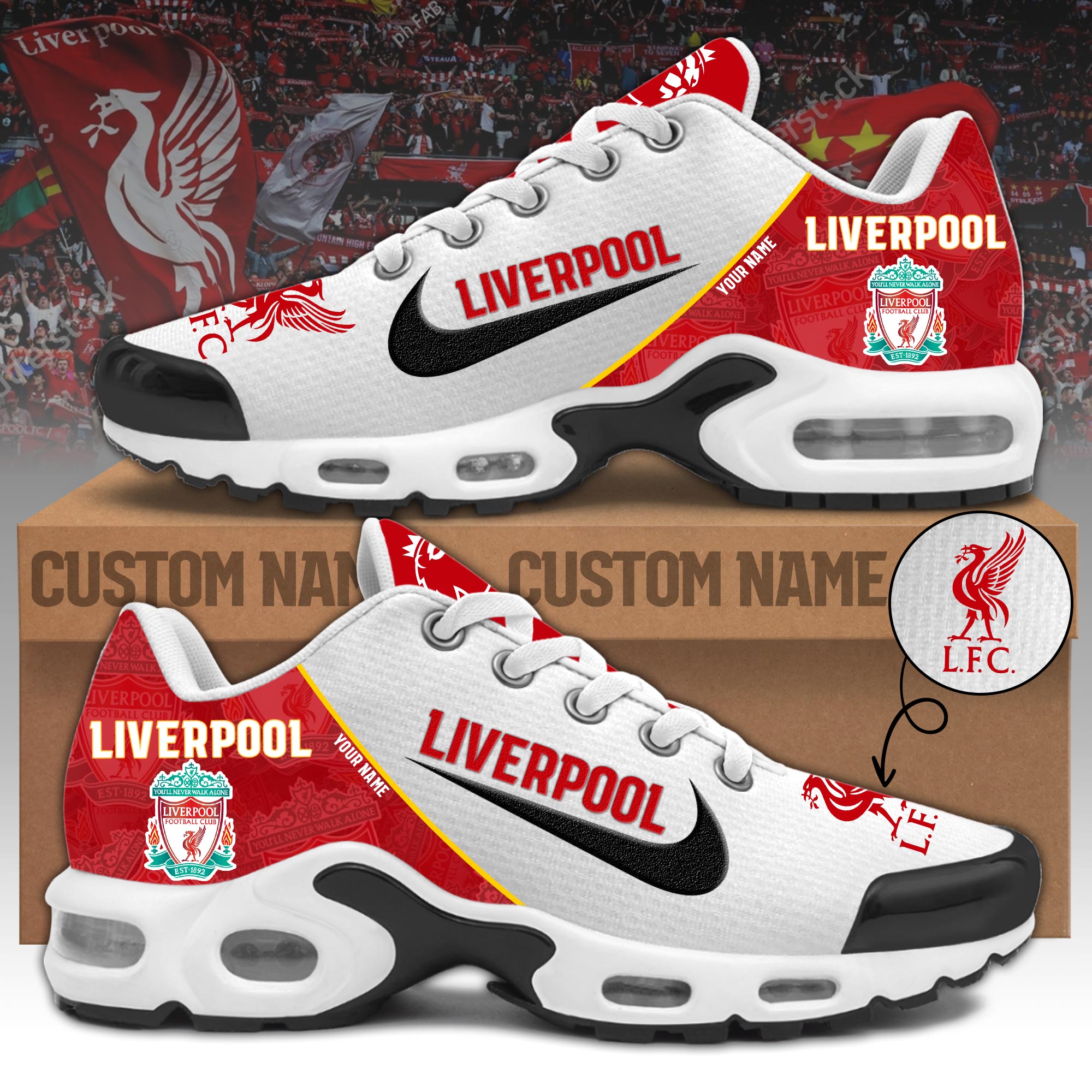 Liverpool Custom Name Shoes #2 - Famjoys Liverpool Custom Name Shoes #2 - Famjoys