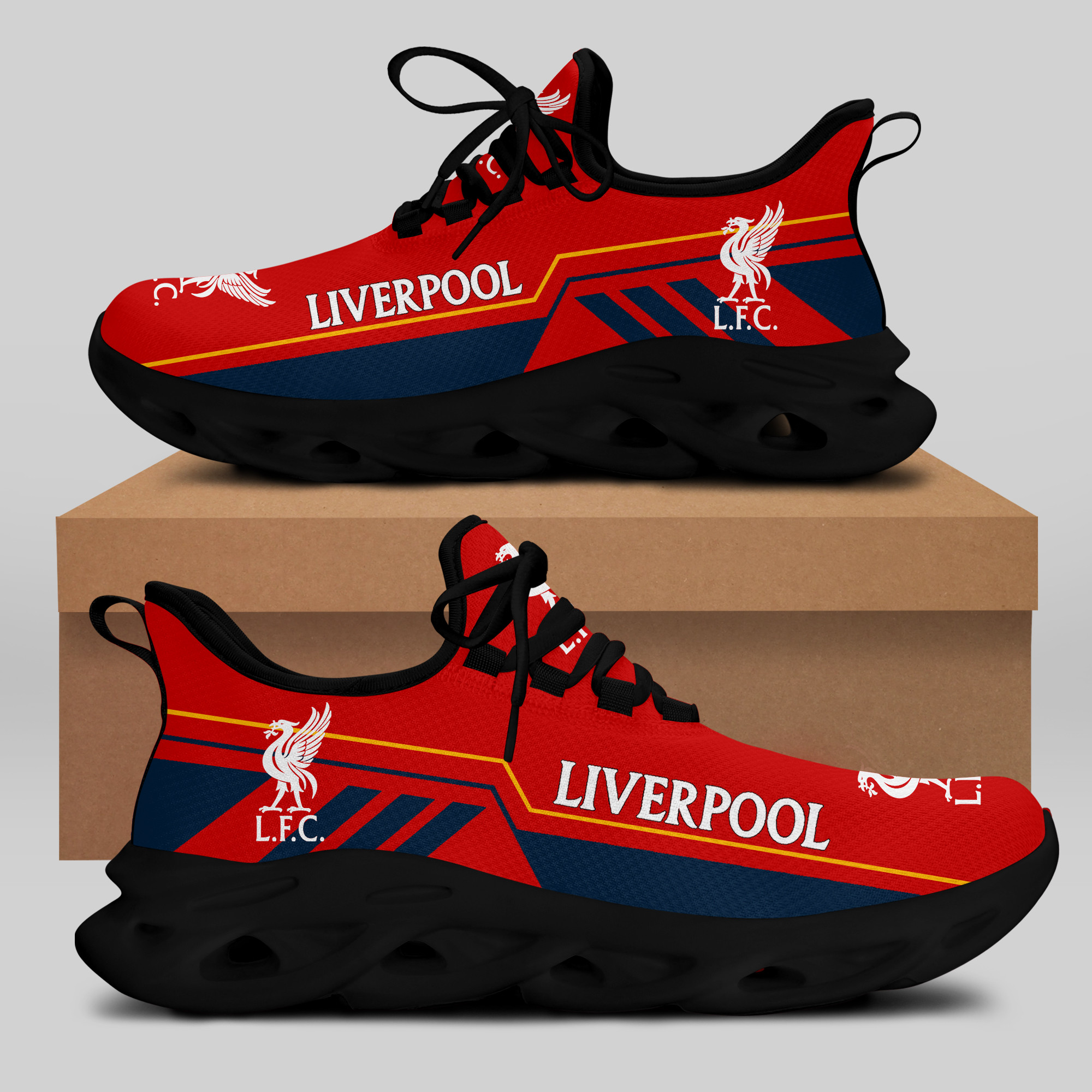 Liverpool FC RUNNING SHOES VER 11 - Famjoys Liverpool FC RUNNING SHOES VER 11 - Famjoys