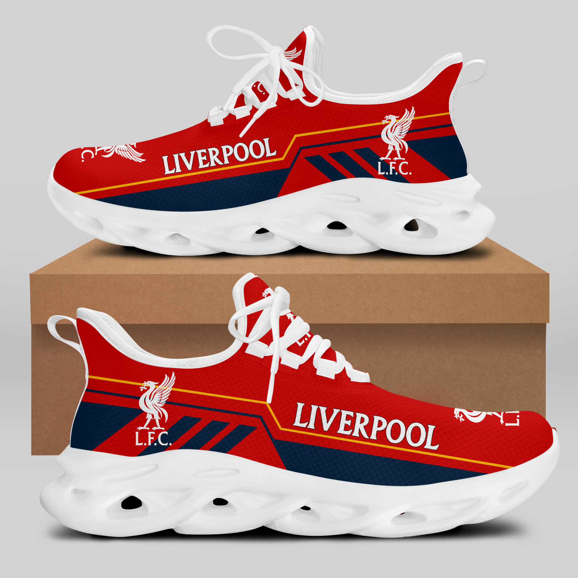 Liverpool FC RUNNING SHOES VER 11 - Famjoys Liverpool FC RUNNING SHOES VER 11 - Famjoys