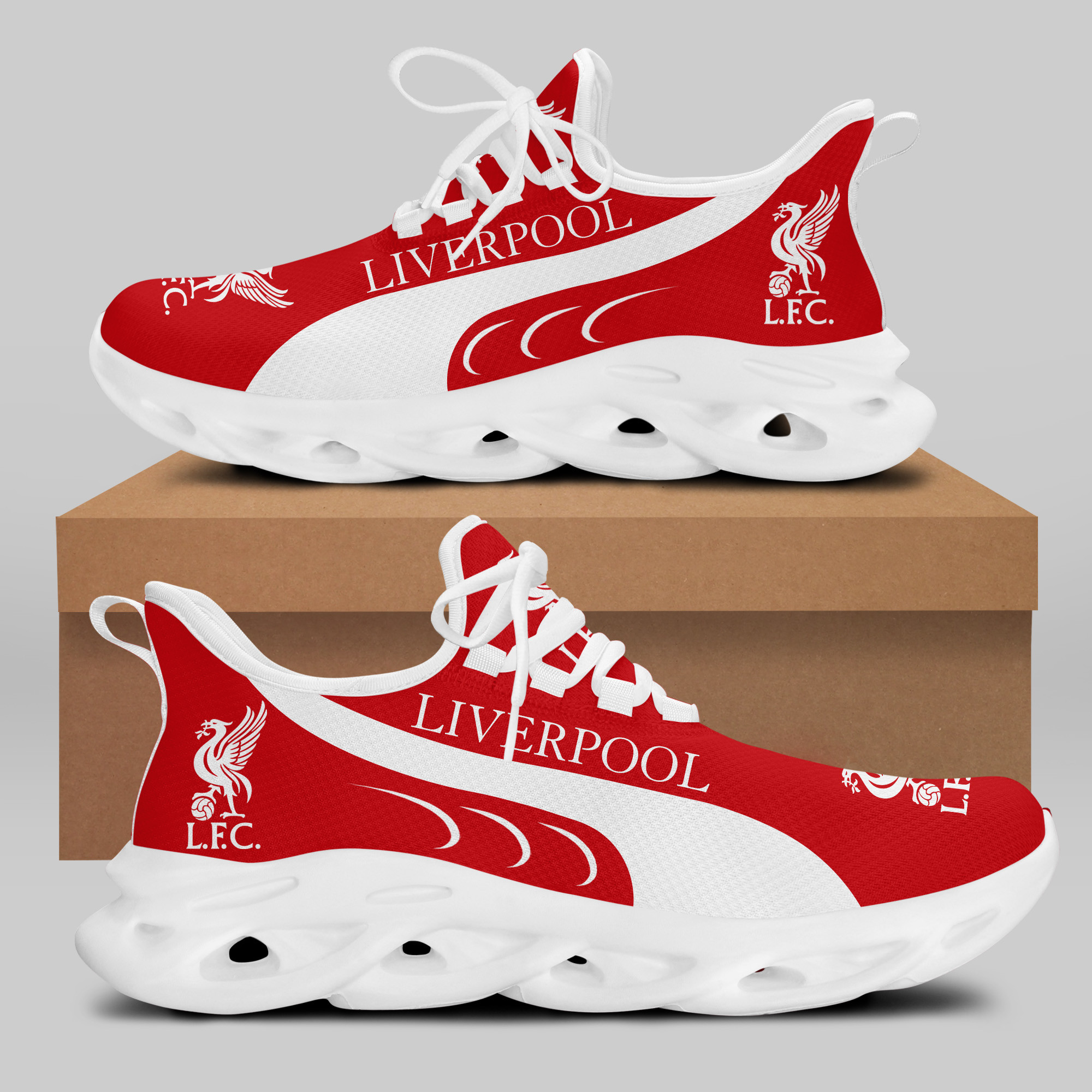 Liverpool FC RUNNING SHOES VER 2 - Famjoys Liverpool FC RUNNING SHOES VER 2 - Famjoys