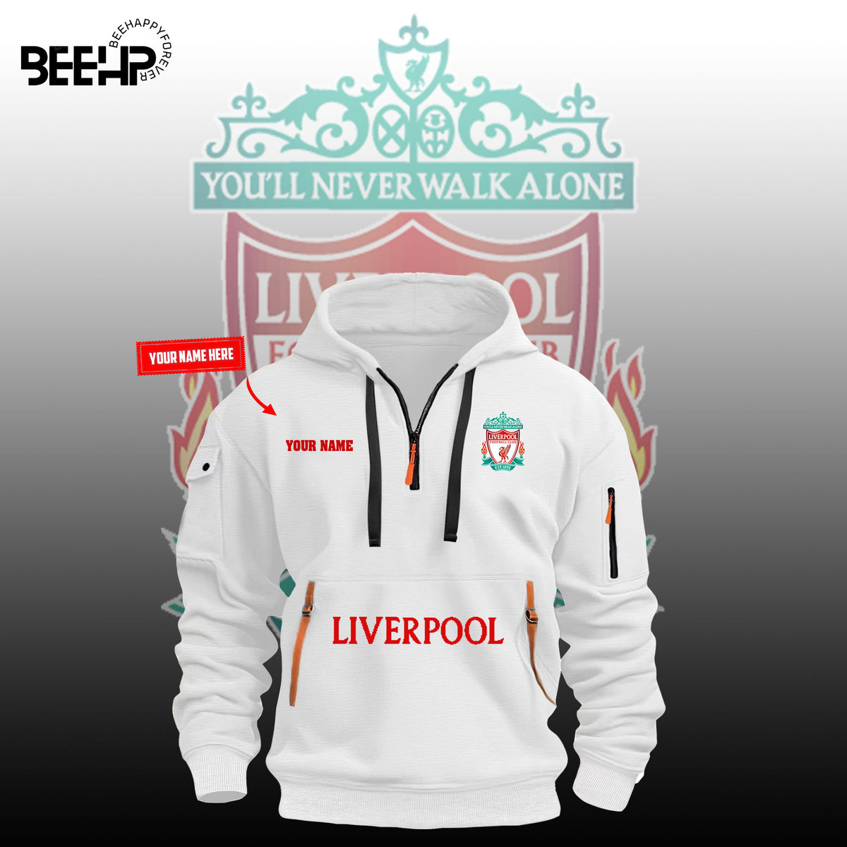 Liverpool New Hoodie Full Color - Famjoys Liverpool New Hoodie Full Color - Famjoys
