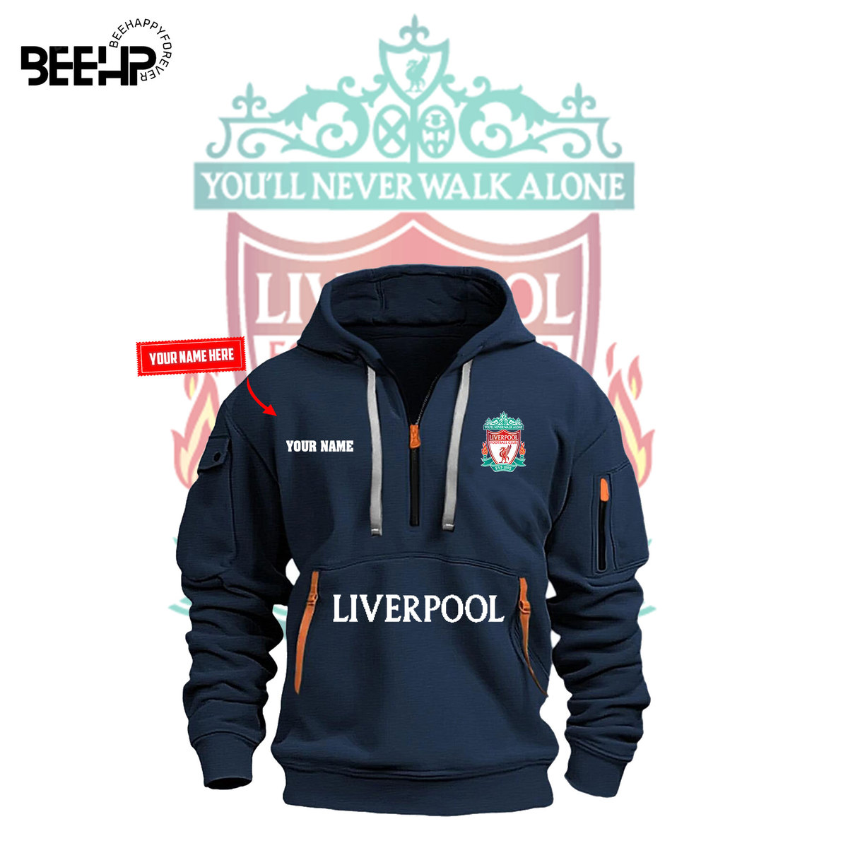 Liverpool New Hoodie Full Color - Famjoys Liverpool New Hoodie Full Color - Famjoys