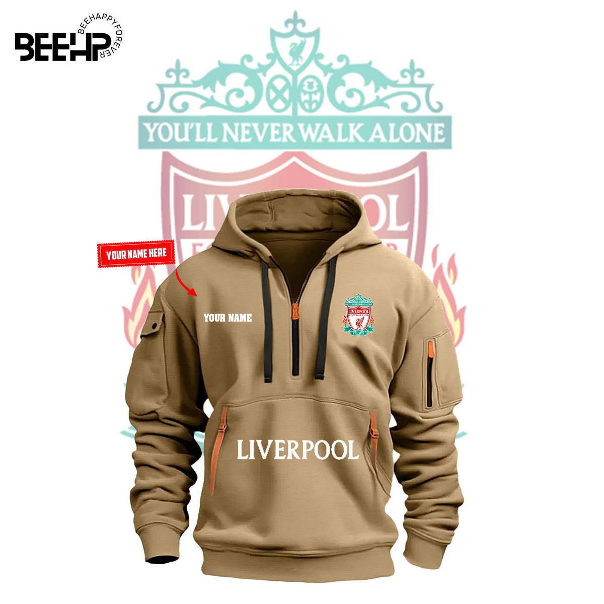 Liverpool New Hoodie Full Color - Famjoys Liverpool New Hoodie Full Color - Famjoys