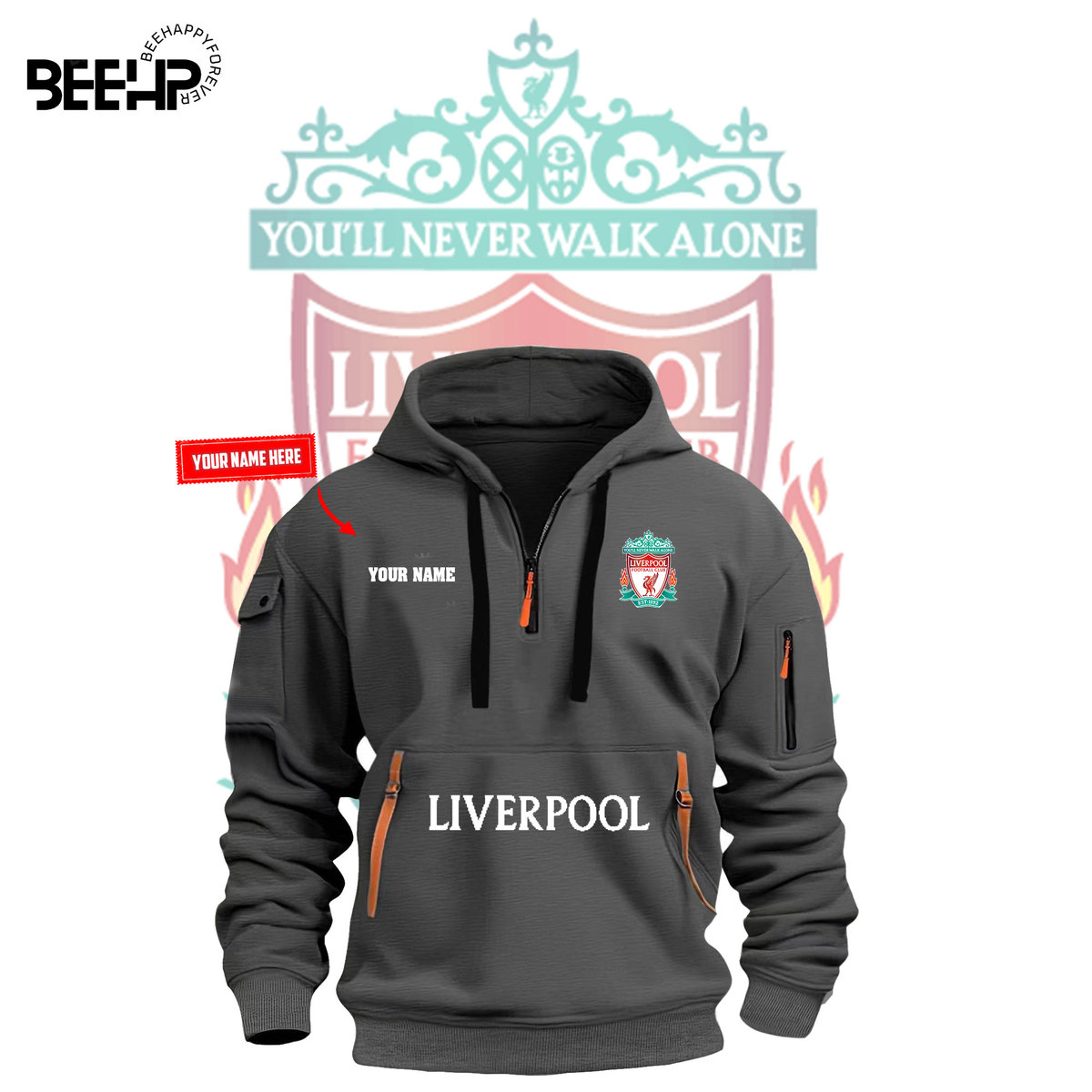 Liverpool New Hoodie Full Color - Famjoys Liverpool New Hoodie Full Color - Famjoys