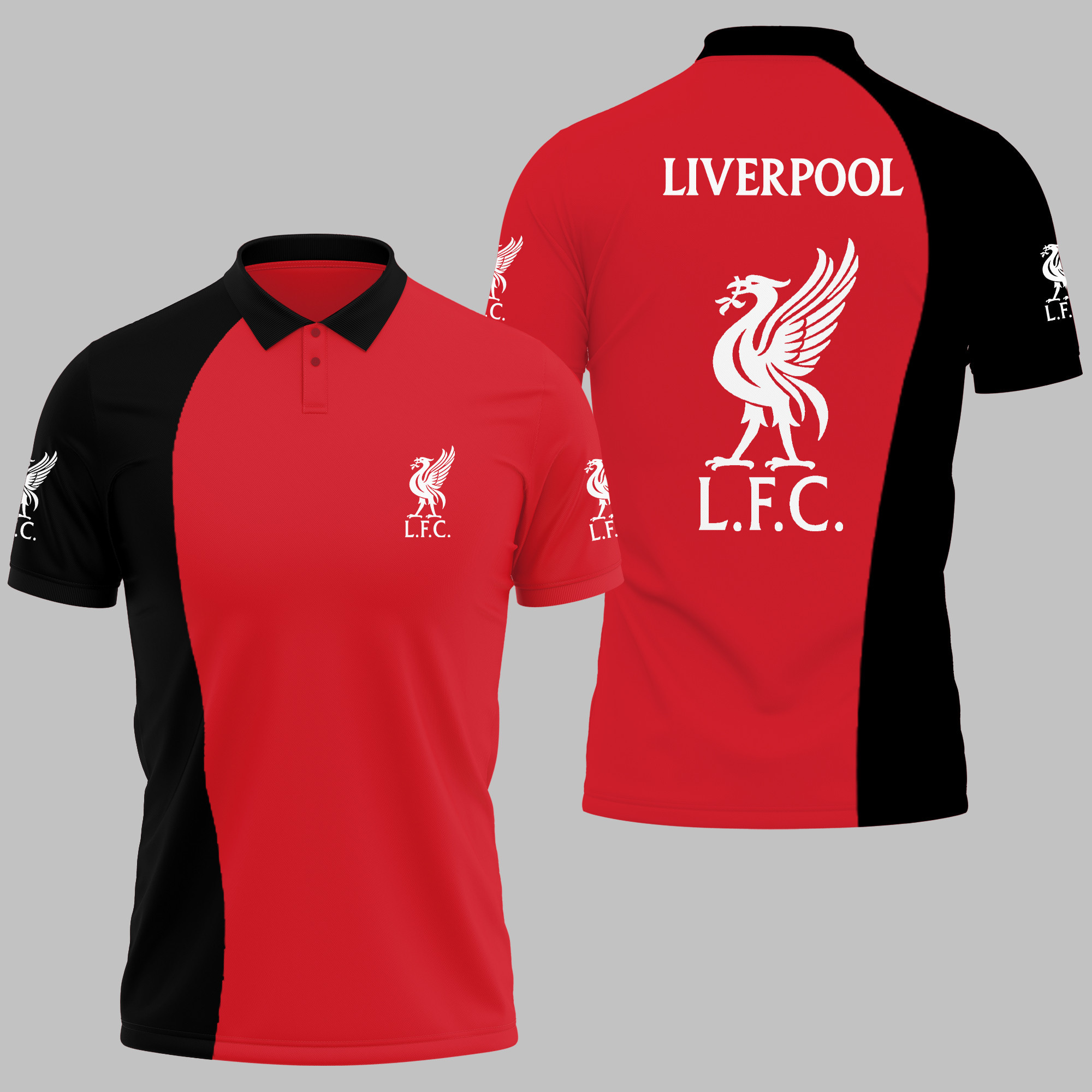LIVERPOOL POLO SHIRT V02 - Famjoys LIVERPOOL POLO SHIRT V02 - Famjoys