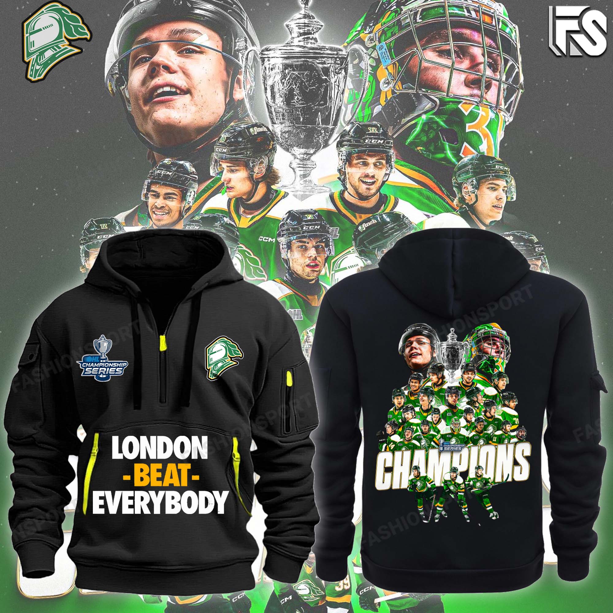 London Knights Jacket Champion - Famjoys London Knights Jacket Champion - Famjoys