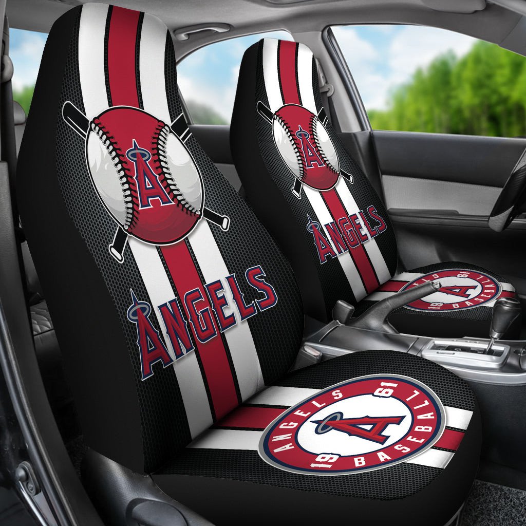 Los Angeles Angels Car Seat Covers MBL Baseball Ph220914-13 - Famjoys Los Angeles Angels Car Seat Covers MBL Baseball Ph220914-13 - Famjoys