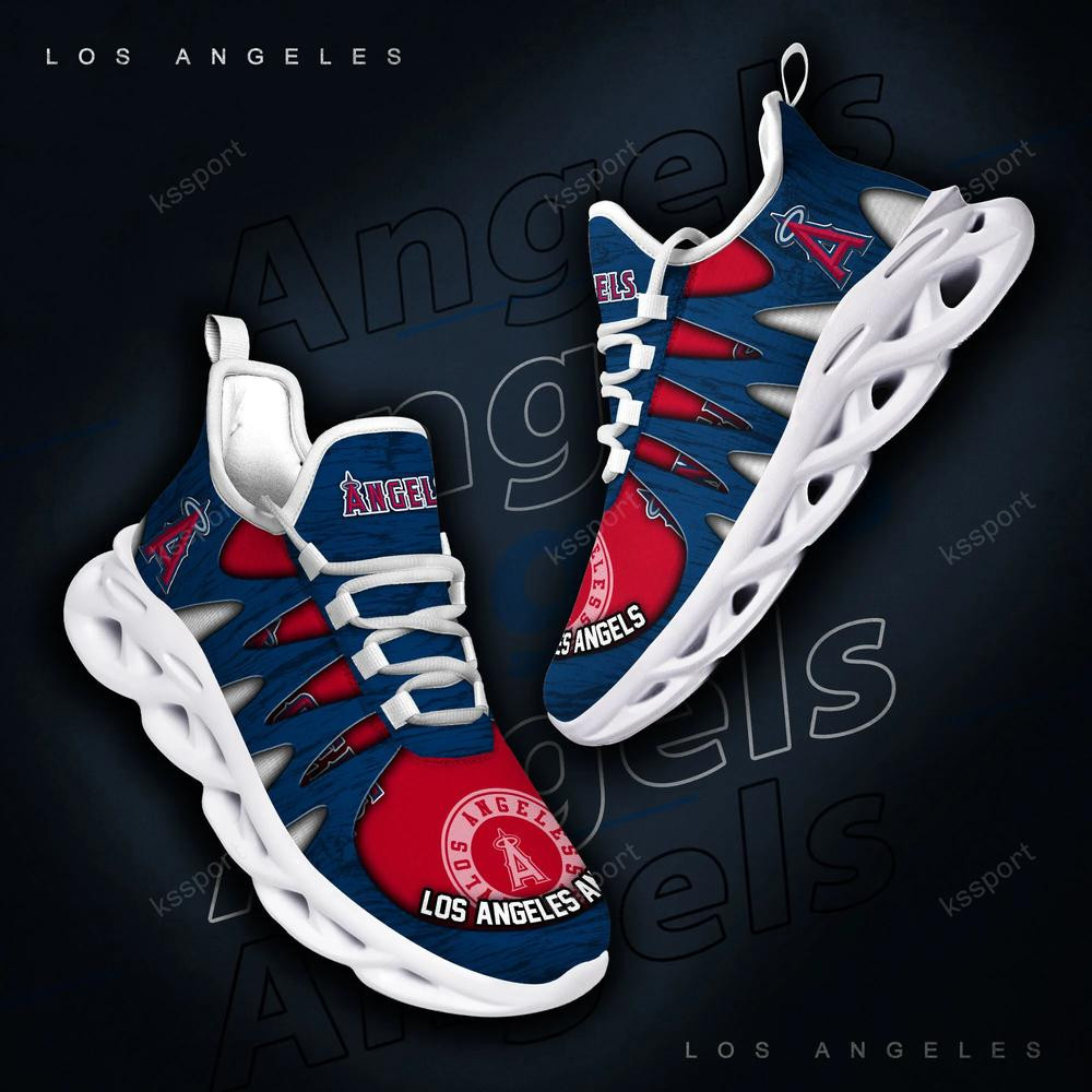 Los Angeles Angels Max Soul Shoes, Running Sneakers - Famjoys Los Angeles Angels Max Soul Shoes, Running Sneakers - Famjoys