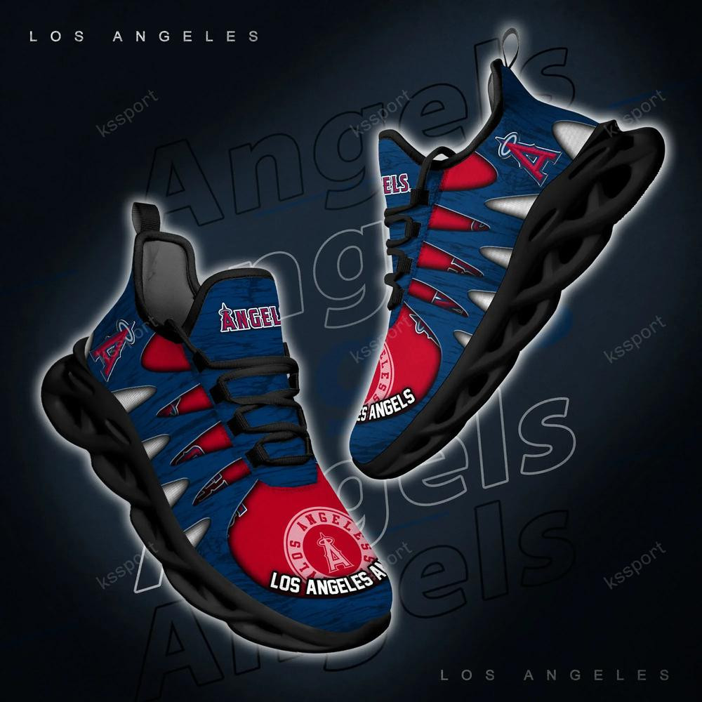 Los Angeles Angels Max Soul Shoes, Running Sneakers - Famjoys Los Angeles Angels Max Soul Shoes, Running Sneakers - Famjoys