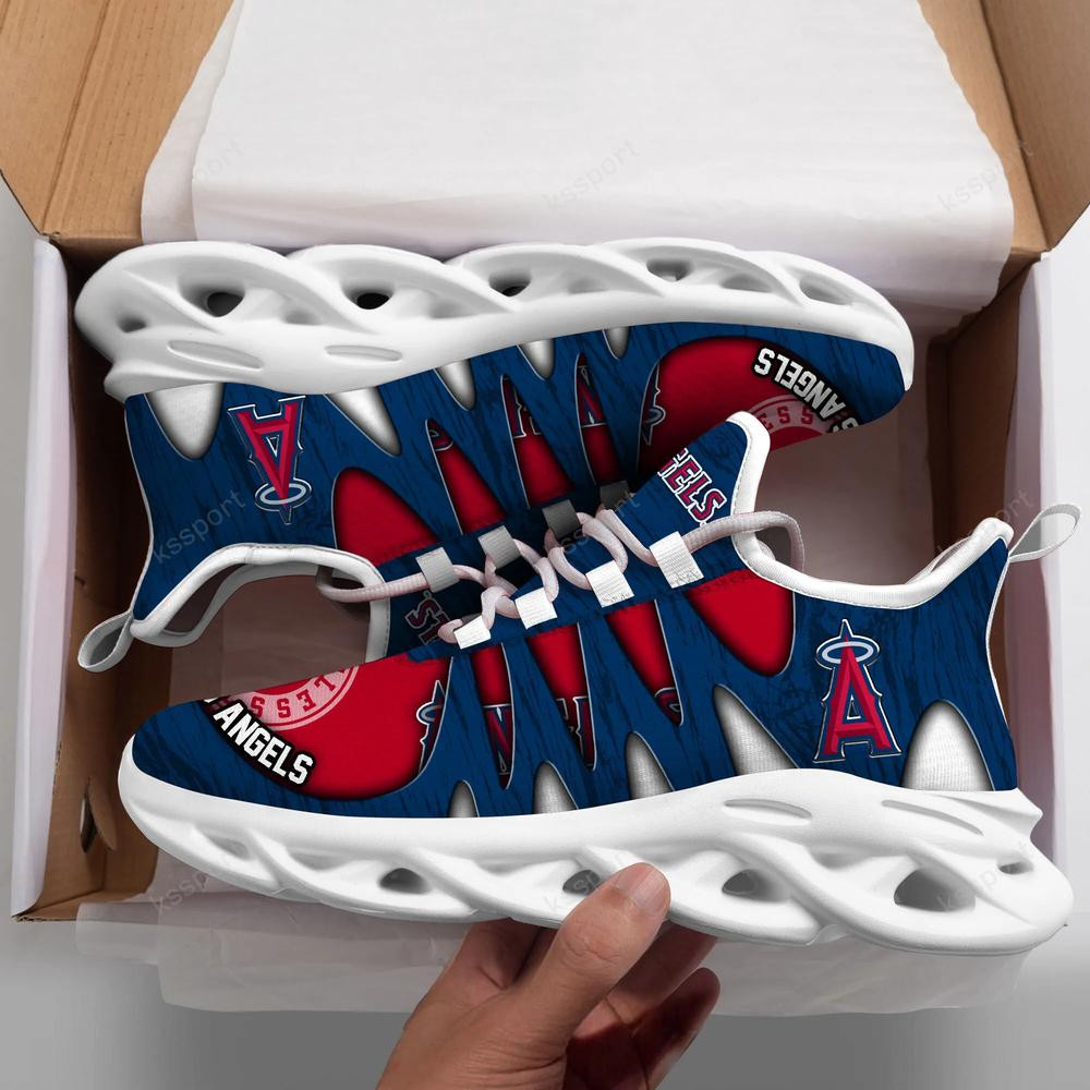 Los Angeles Angels Max Soul Shoes, Running Sneakers - Famjoys Los Angeles Angels Max Soul Shoes, Running Sneakers - Famjoys