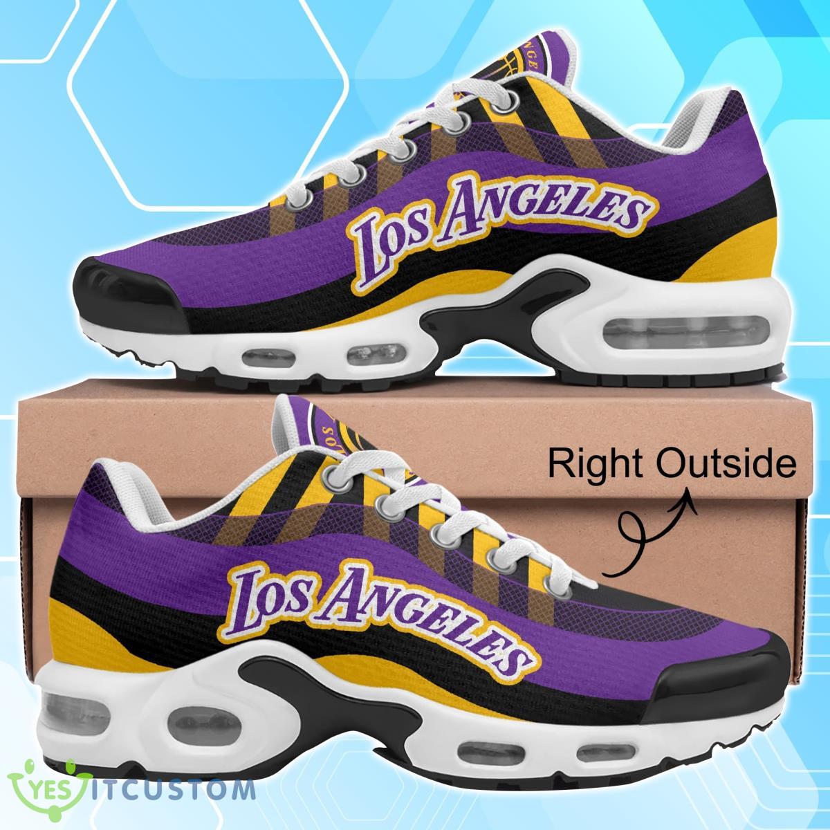 Los Angeles Basketball Air Cushion Shoes Personalized Name Air Cushion Sports Shoes Sneaker KLTNS220325 - Famjoys Los Angeles Basketball Air Cushion Shoes Personalized Name Air Cushion Sports Shoes Sneaker KLTNS220325 - Famjoys