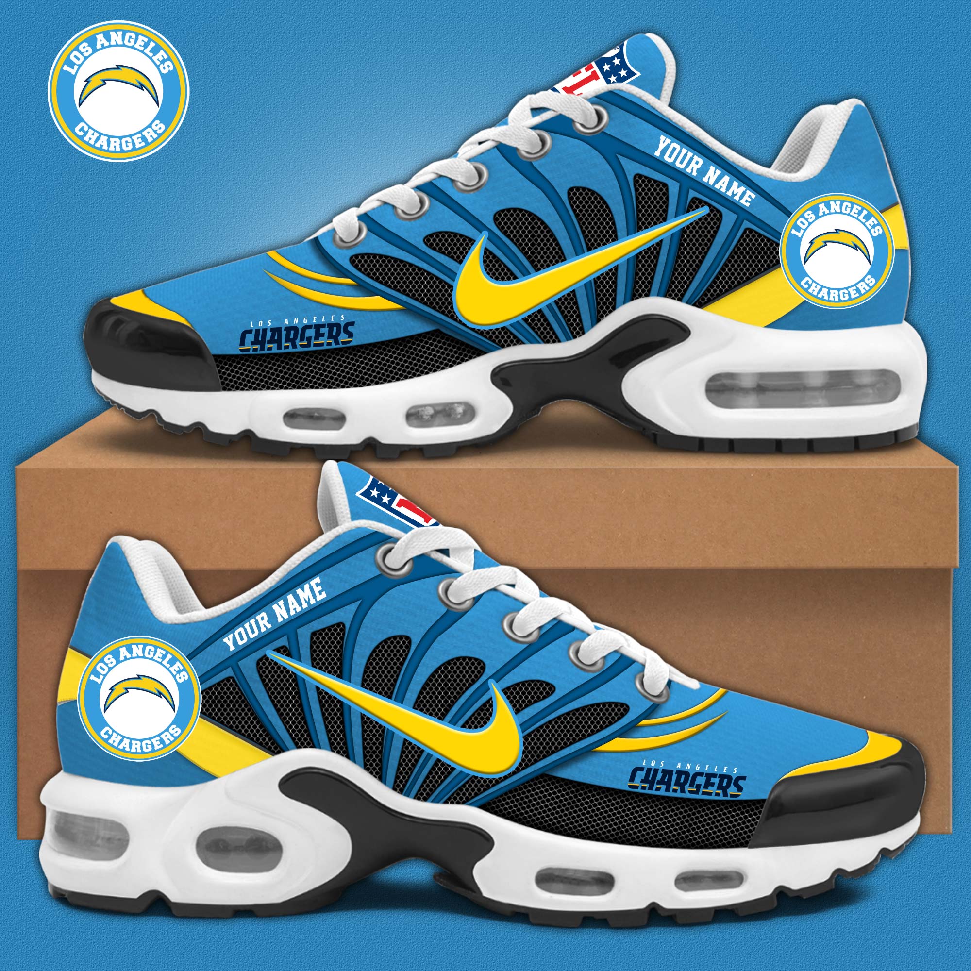 Los Angeles Charger Sneakers 2024 - Famjoys Los Angeles Charger Sneakers 2024 - Famjoys