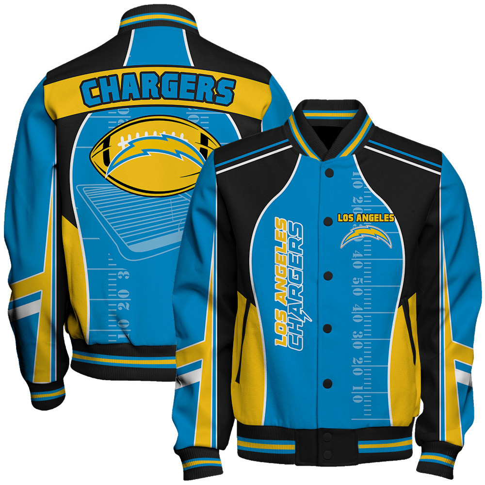 Los Angeles Chargers - Classic And Modern Unisex Varsity Jacket - Famjoys Los Angeles Chargers - Classic And Modern Unisex Varsity Jacket - Famjoys