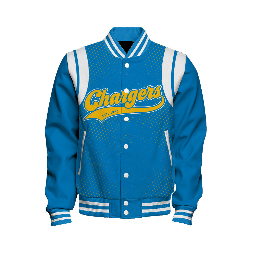 Los Angeles Chargers National Football League Make Your Mark Unisex Varsity Jacket - Famjoys Los Angeles Chargers National Football League Make Your Mark Unisex Varsity Jacket - Famjoys