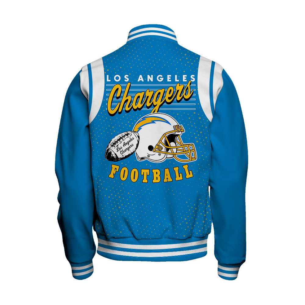 Los Angeles Chargers National Football League Make Your Mark Unisex Varsity Jacket - Famjoys Los Angeles Chargers National Football League Make Your Mark Unisex Varsity Jacket - Famjoys