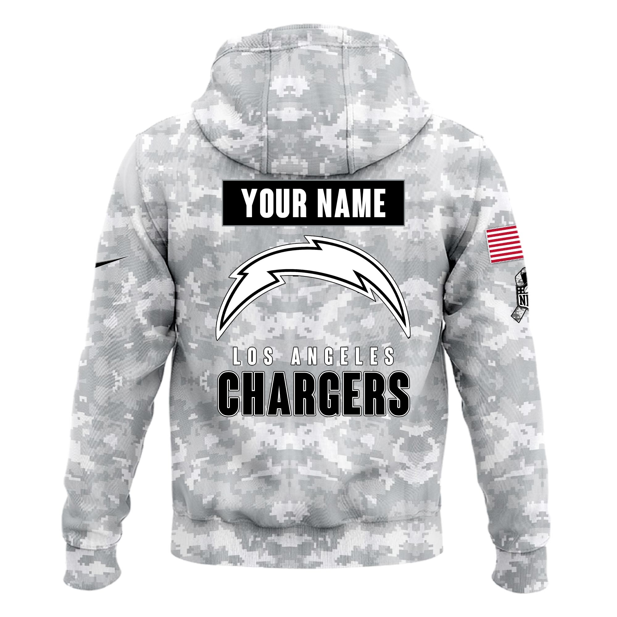 Los Angeles Chargers Veterans Day Hoodie - Famjoys Los Angeles Chargers Veterans Day Hoodie - Famjoys