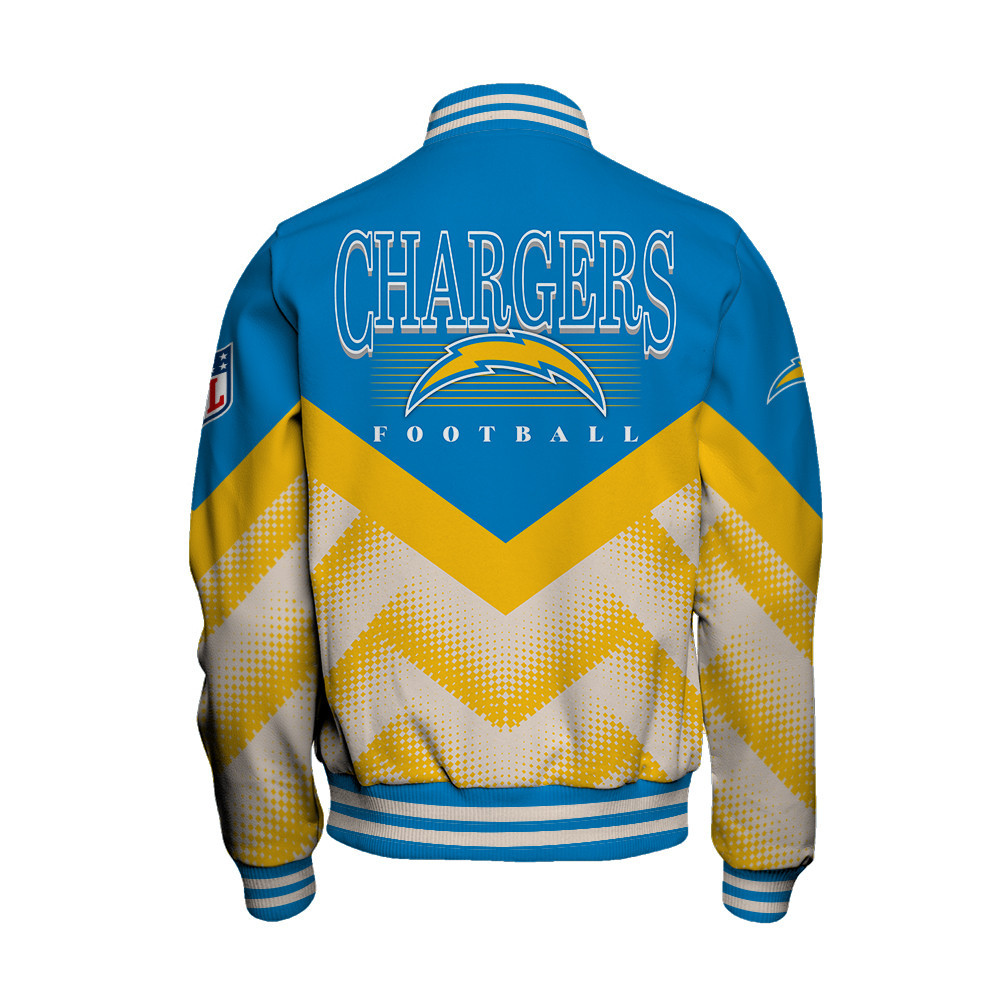 Los Angeles Chargers - We Are One Unisex Varsity Jacket - Famjoys Los Angeles Chargers - We Are One Unisex Varsity Jacket - Famjoys
