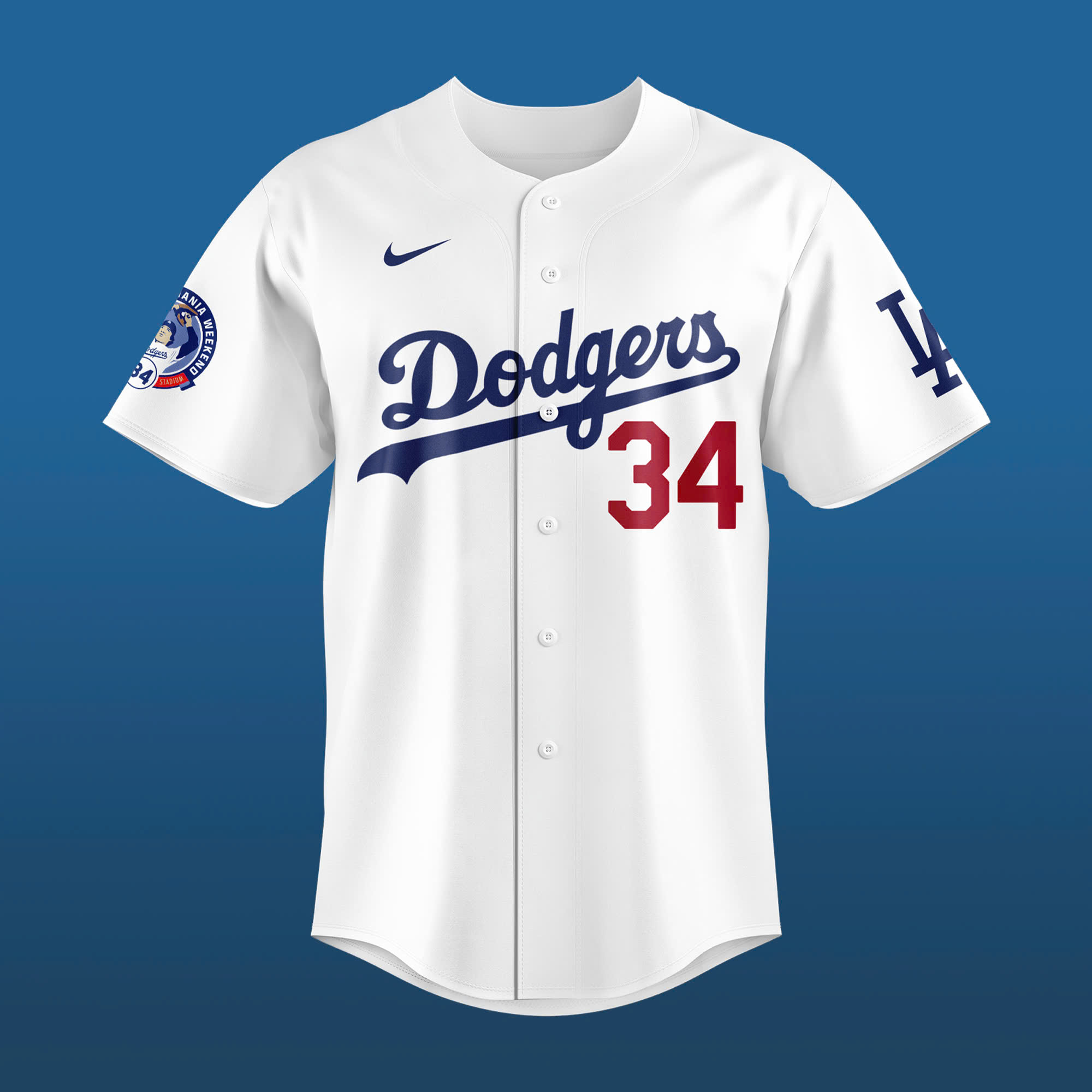 Los Angeles Dodgers’ Fernando Valenzuela FOREVER 34 Special Jersey V3 - Famjoys Los Angeles Dodgers’ Fernando Valenzuela FOREVER 34 Special Jersey V3 - Famjoys
