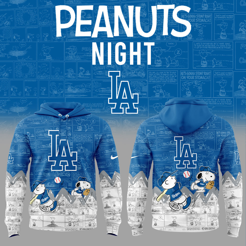Los Angeles Dodgers 75th Anniversary of Hoodie - Famjoys Los Angeles Dodgers 75th Anniversary of Hoodie - Famjoys