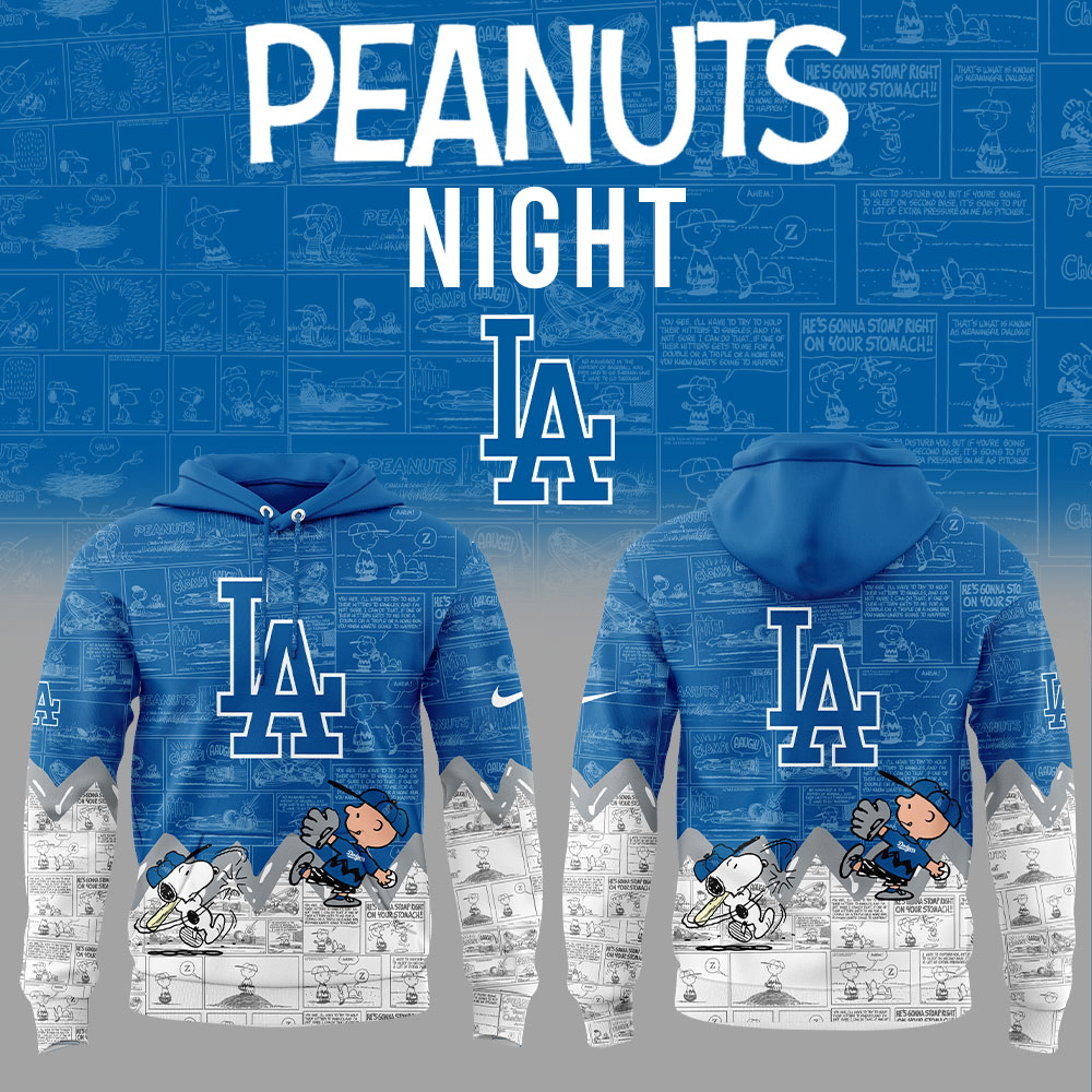 Los Angeles Dodgers 75th Anniversary of Hoodie V2 - Famjoys Los Angeles Dodgers 75th Anniversary of Hoodie V2 - Famjoys