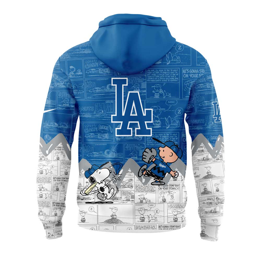 Los Angeles Dodgers 75th Anniversary of Hoodie V2 - Famjoys Los Angeles Dodgers 75th Anniversary of Hoodie V2 - Famjoys