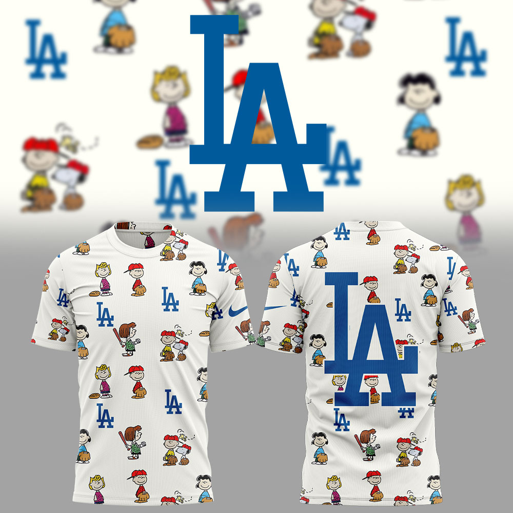 Los Angeles Dodgers 75th Anniversary T-shirt - Famjoys Los Angeles Dodgers 75th Anniversary T-shirt - Famjoys