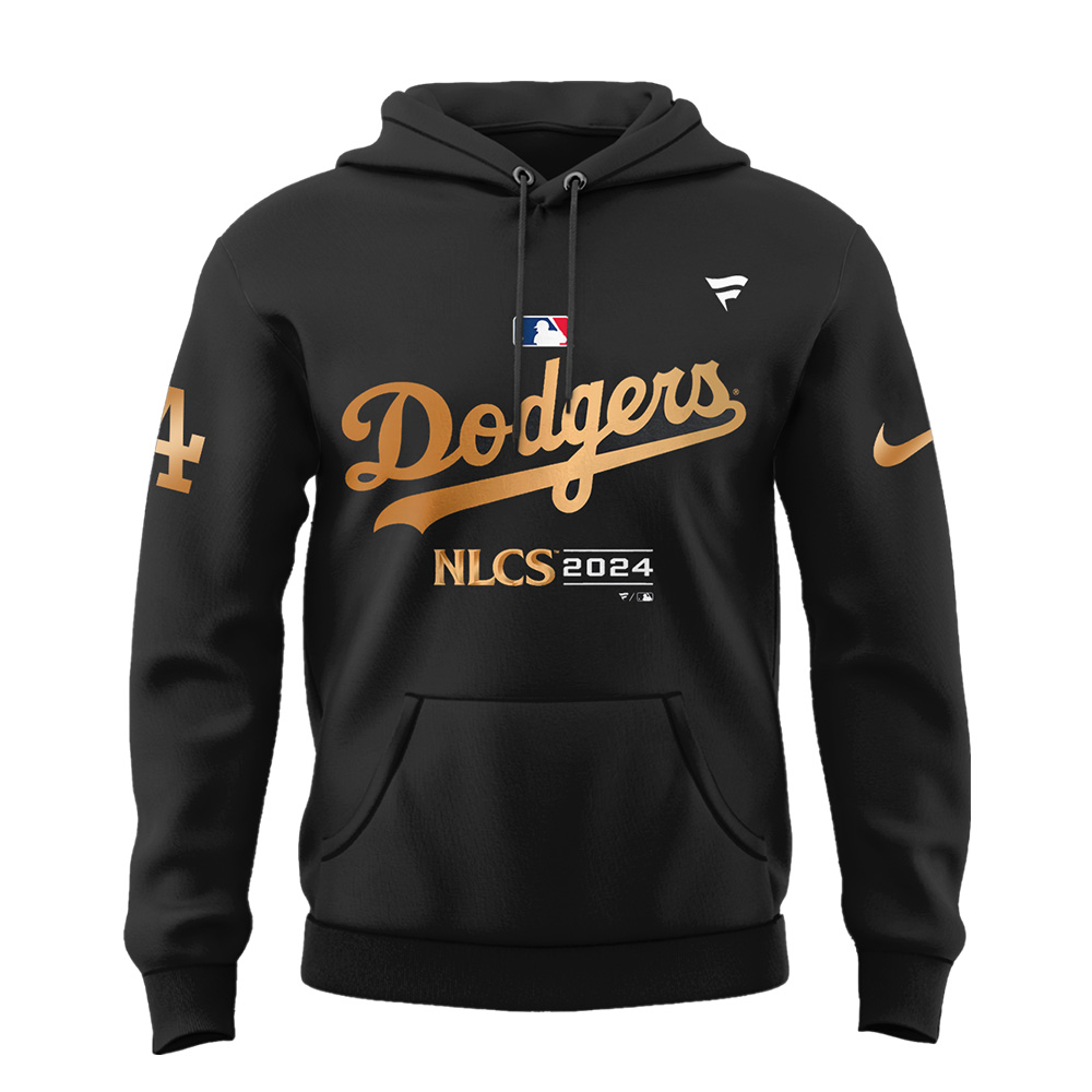 Los Angeles Dodgers Black National League Division Champions Locker Room Pullover Hoodie - Famjoys Los Angeles Dodgers Black National League Division Champions Locker Room Pullover Hoodie - Famjoys