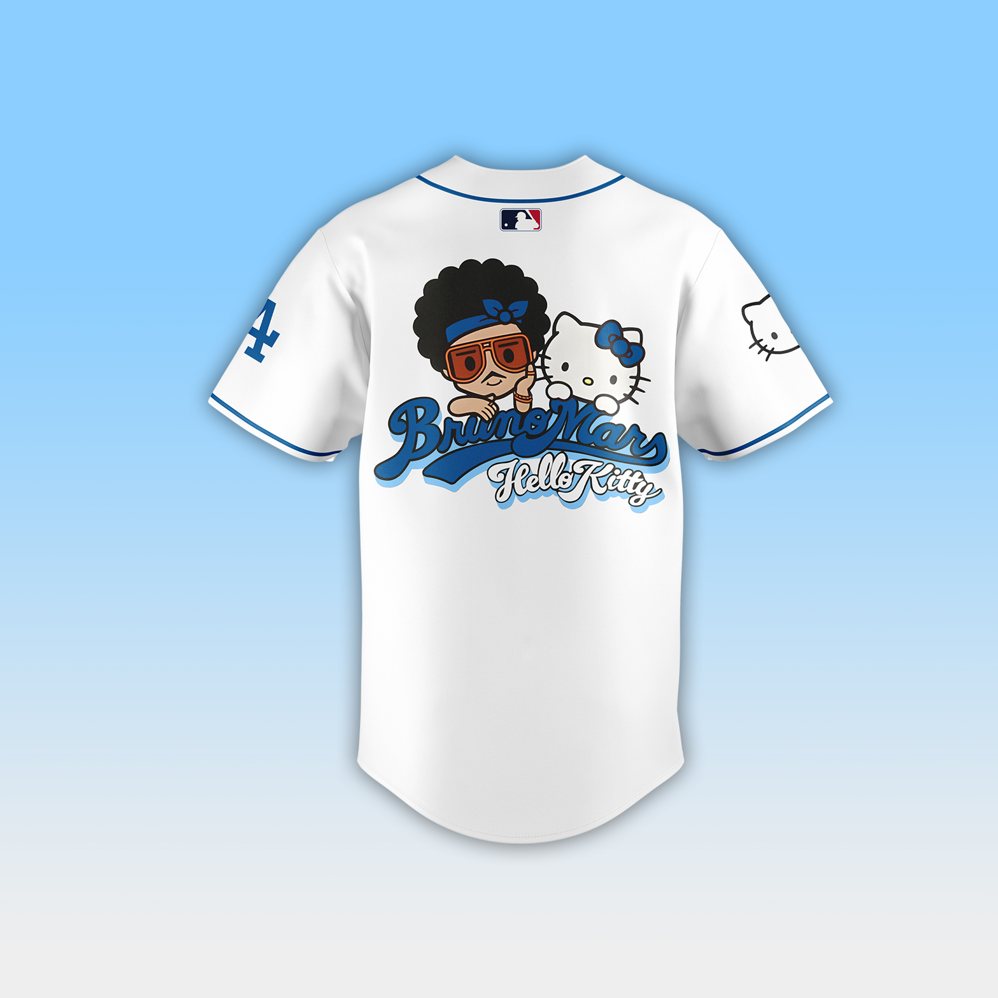 Los Angeles Dodgers Bruno Mars And Collab Premium Jersey - Famjoys Los Angeles Dodgers Bruno Mars And Collab Premium Jersey - Famjoys