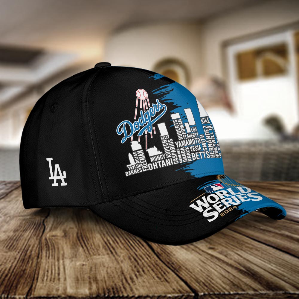 Los Angeles Dodgers Champions Cap - Famjoys Los Angeles Dodgers Champions Cap - Famjoys