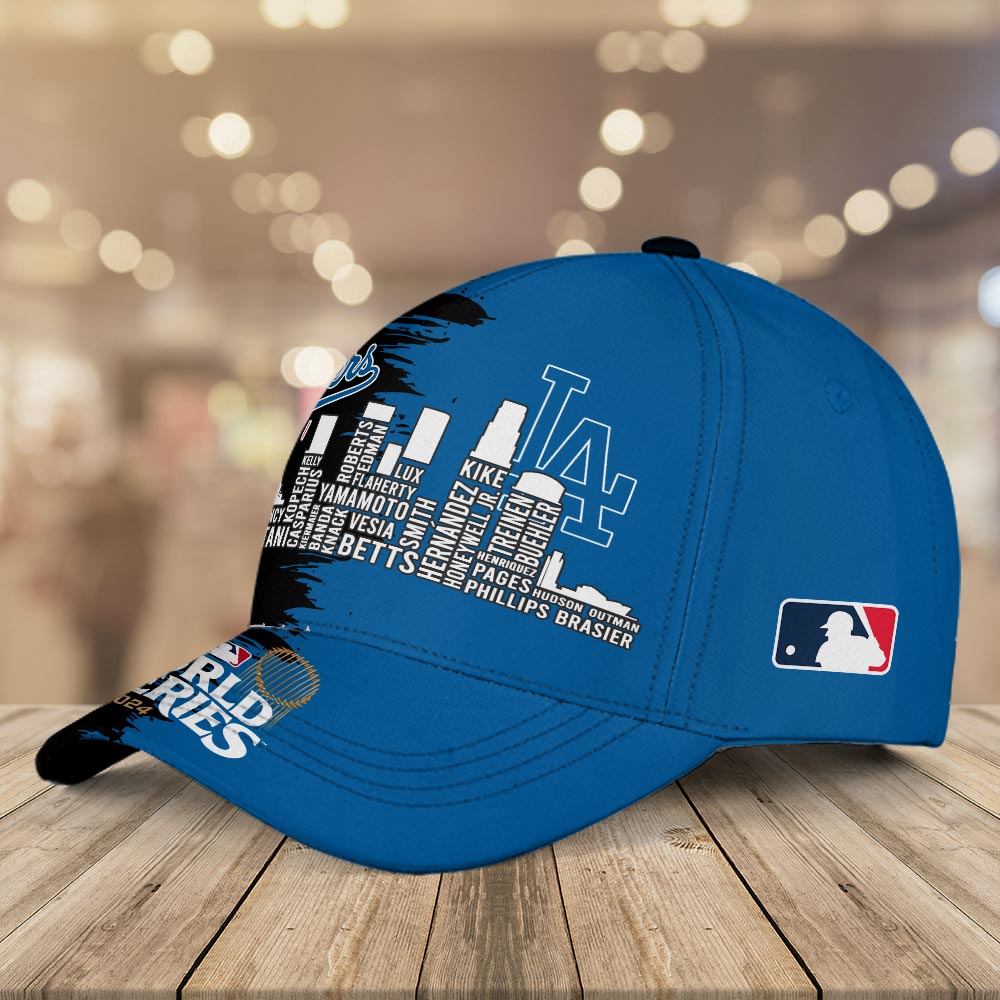 Los Angeles Dodgers Champions Cap - Famjoys Los Angeles Dodgers Champions Cap - Famjoys