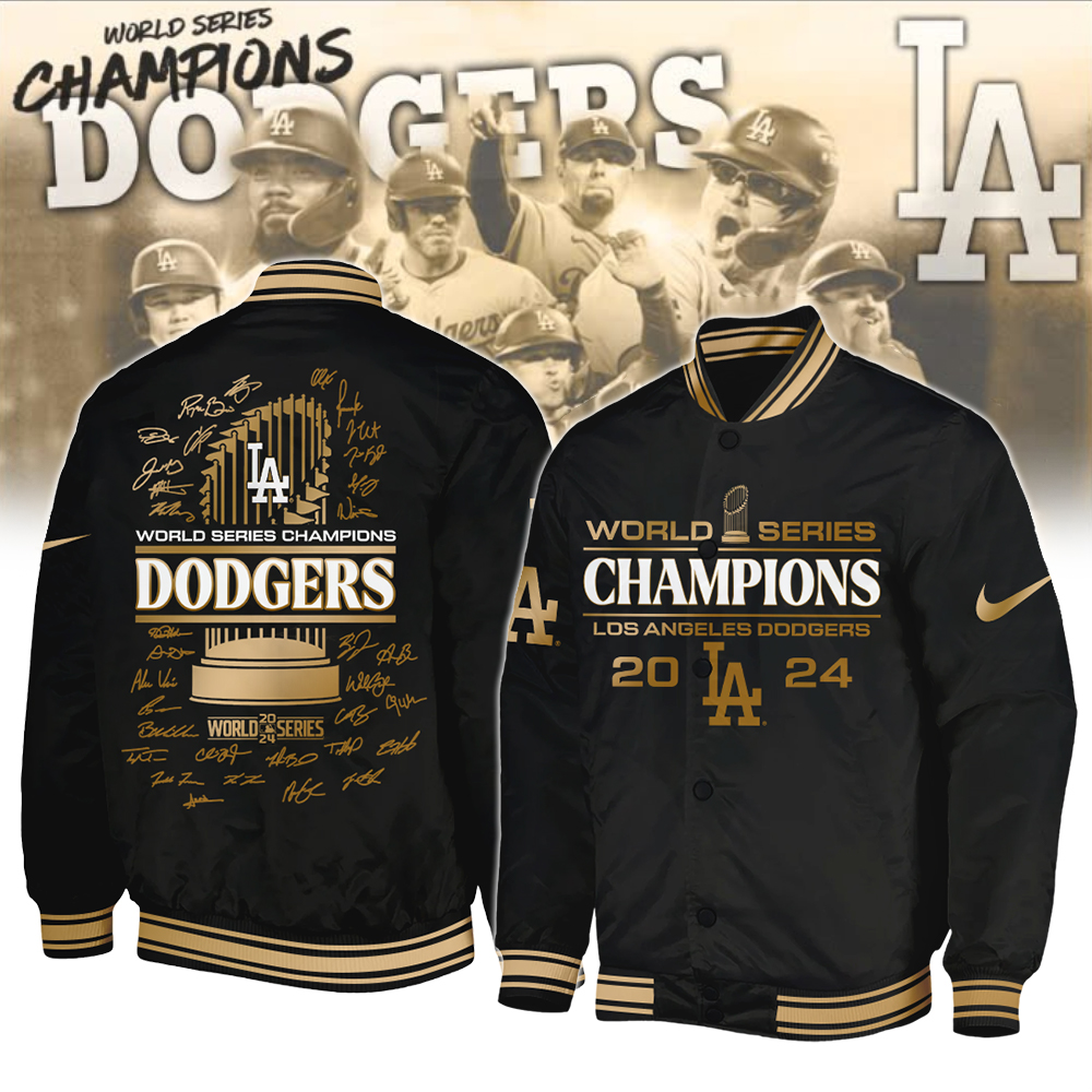 Los Angeles Dodgers Champions Jacket - Famjoys Los Angeles Dodgers Champions Jacket - Famjoys
