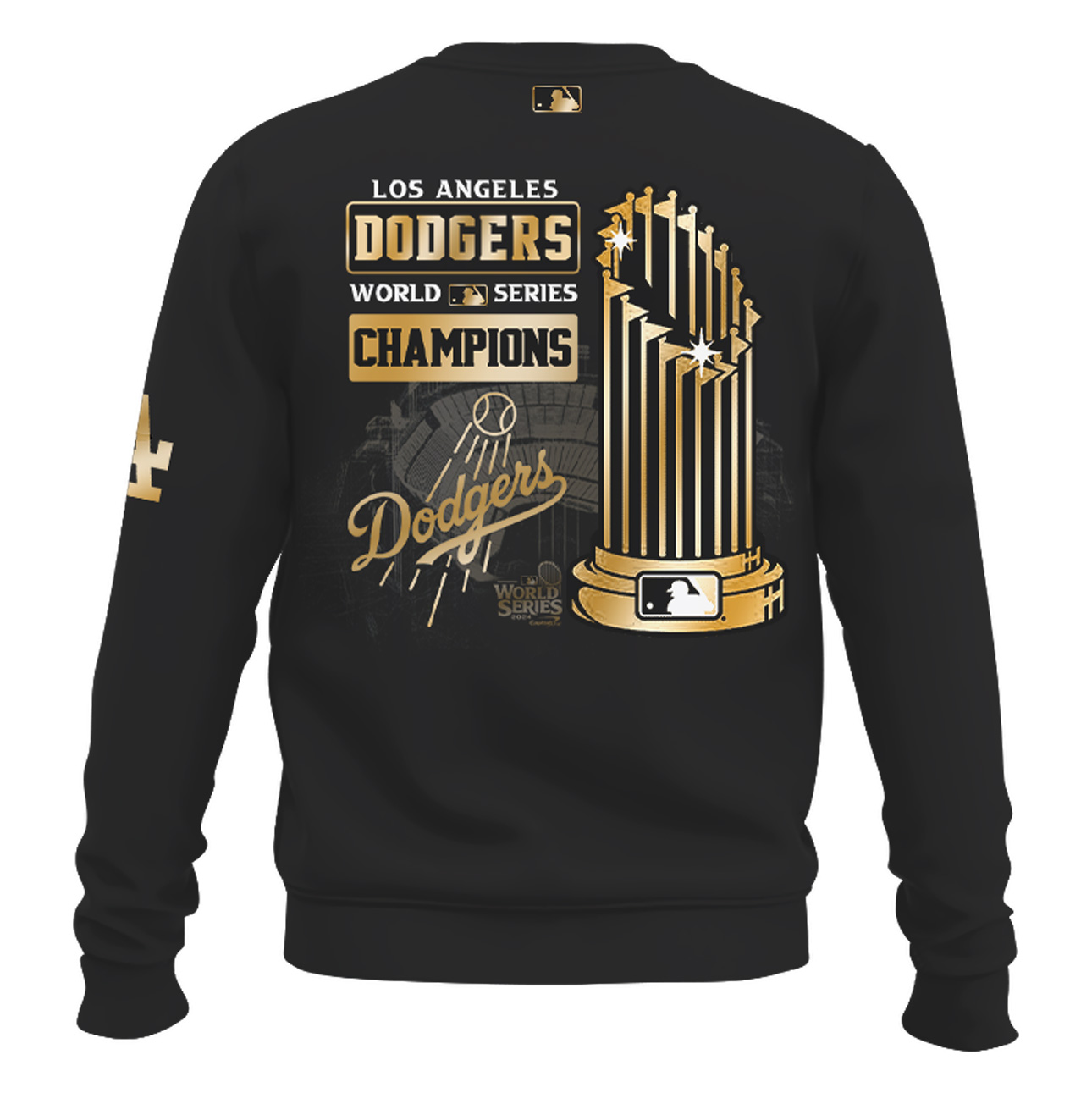 Los Angeles Dodgers Champions Sweatshirt - Famjoys Los Angeles Dodgers Champions Sweatshirt - Famjoys