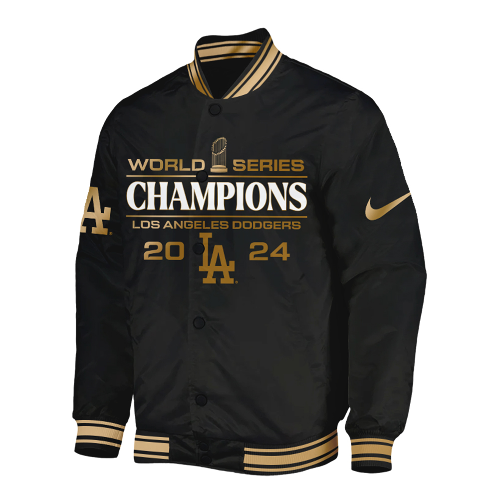Los Angeles Dodgers Champions WorldSeries Bomber v2 - Famjoys Los Angeles Dodgers Champions WorldSeries Bomber v2 - Famjoys