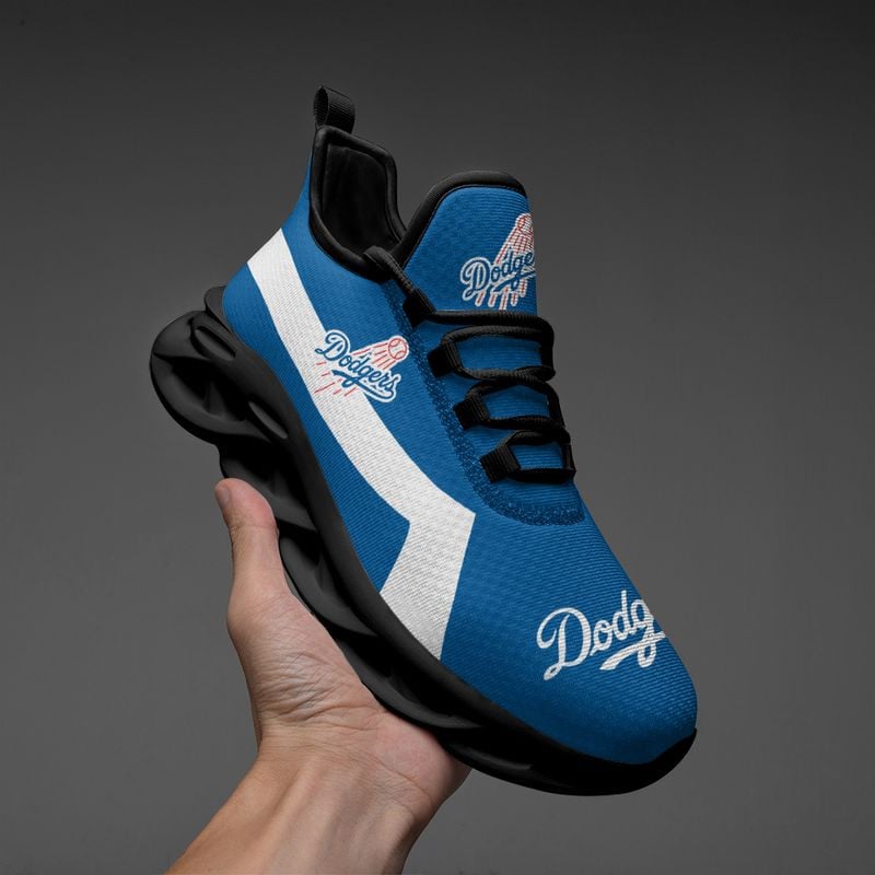 Los Angeles Dodgers Classic Pattern Max Soul Shoes NEW054046 - Famjoys Los Angeles Dodgers Classic Pattern Max Soul Shoes NEW054046 - Famjoys