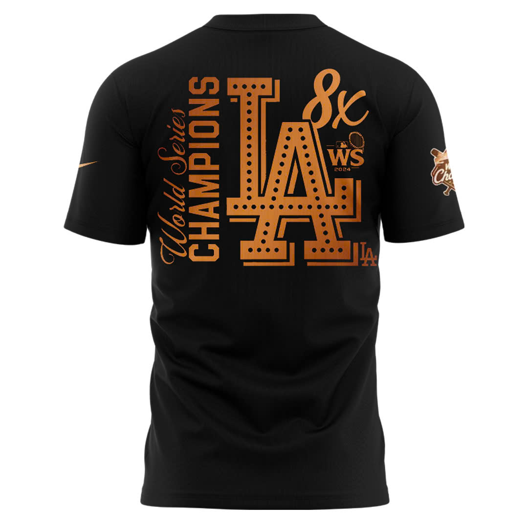 Los Angeles Dodgers Heather Charcoal World Series Champions Locker Room Shirt - Famjoys Los Angeles Dodgers Heather Charcoal World Series Champions Locker Room Shirt - Famjoys