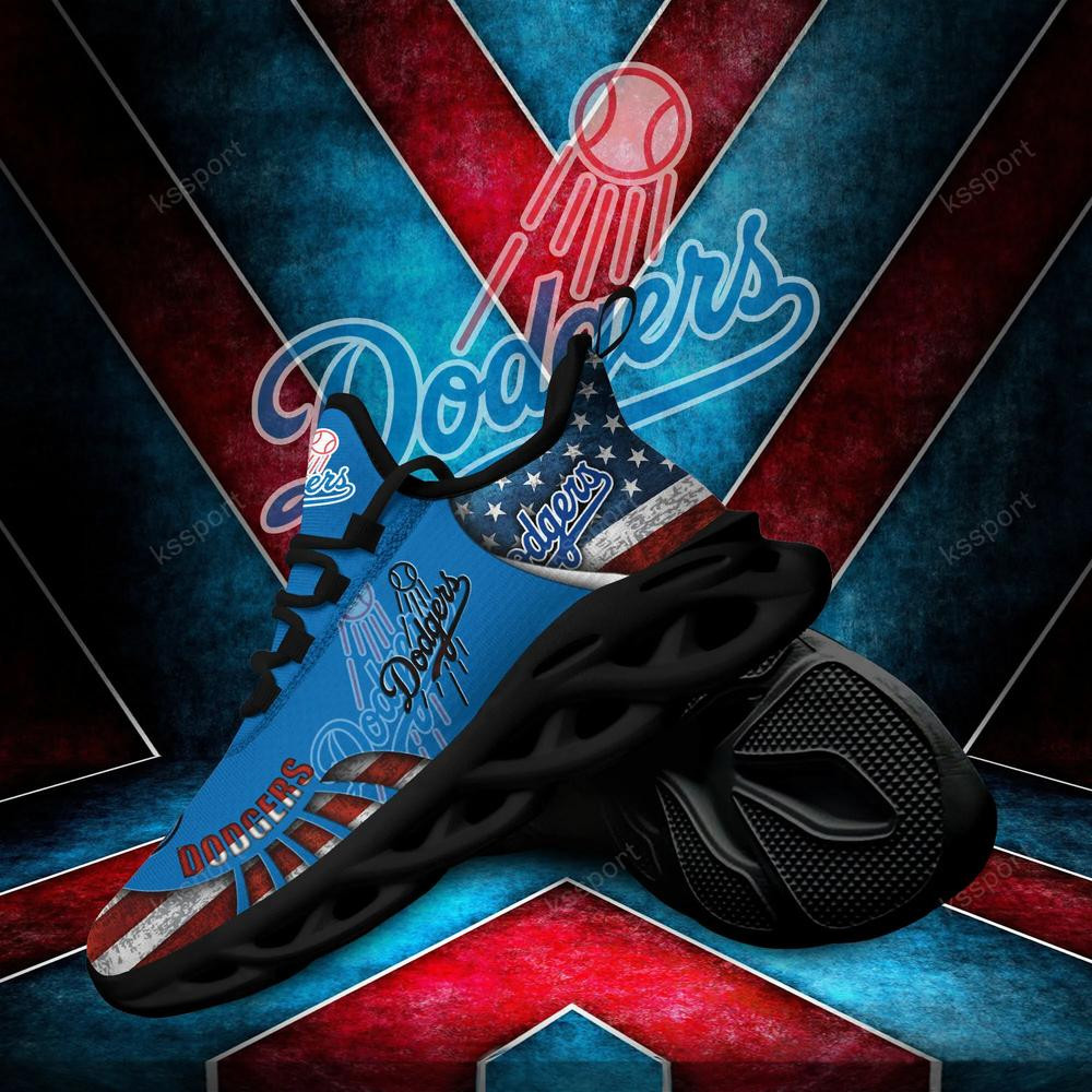 Los Angeles Dodgers Max Soul Clunky Shoes - Famjoys Los Angeles Dodgers Max Soul Clunky Shoes - Famjoys