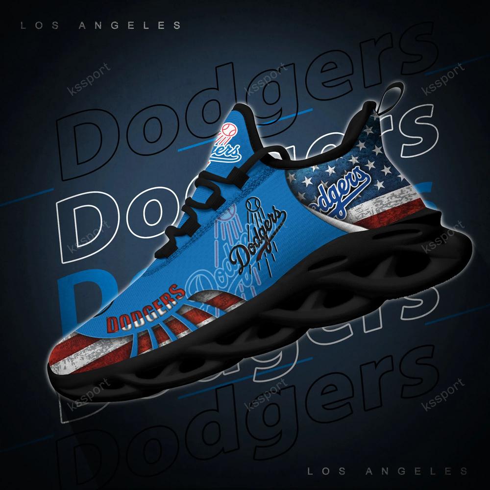 Los Angeles Dodgers Max Soul Clunky Shoes - Famjoys Los Angeles Dodgers Max Soul Clunky Shoes - Famjoys