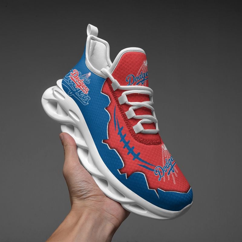 Los Angeles Dodgers Max Soul Shoes NEW020246 - Famjoys Los Angeles Dodgers Max Soul Shoes NEW020246 - Famjoys