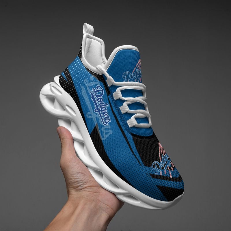 Los Angeles Dodgers Max Soul Shoes NLA060946 - Famjoys Los Angeles Dodgers Max Soul Shoes NLA060946 - Famjoys