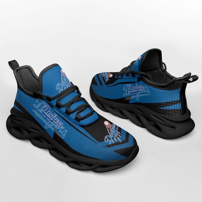 Los Angeles Dodgers Max Soul Shoes NLA060946 - Famjoys Los Angeles Dodgers Max Soul Shoes NLA060946 - Famjoys
