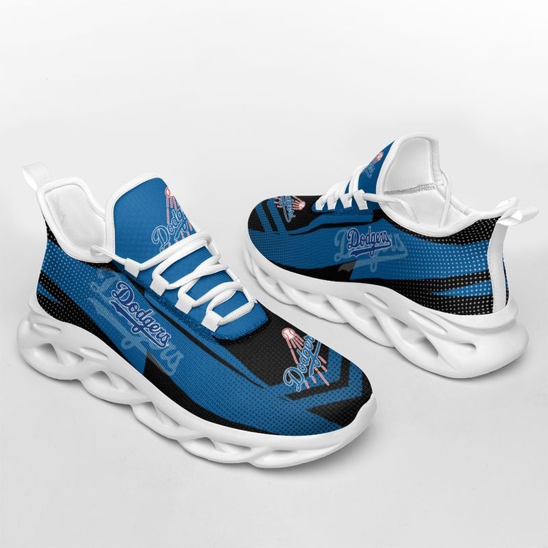 Los Angeles Dodgers Max Soul Shoes NLA060946 - Famjoys Los Angeles Dodgers Max Soul Shoes NLA060946 - Famjoys