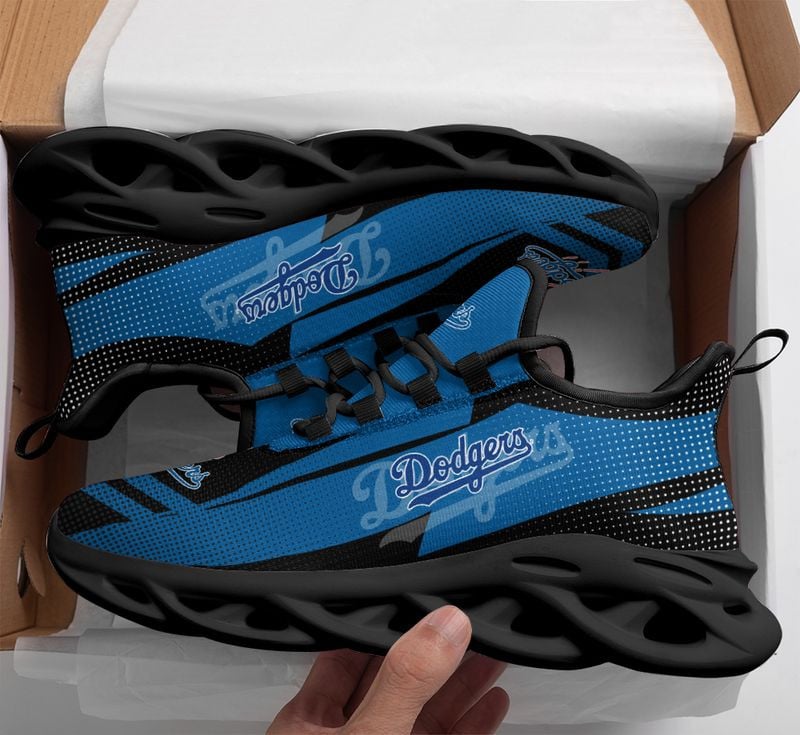 Los Angeles Dodgers Max Soul Shoes NLA060946 - Famjoys Los Angeles Dodgers Max Soul Shoes NLA060946 - Famjoys