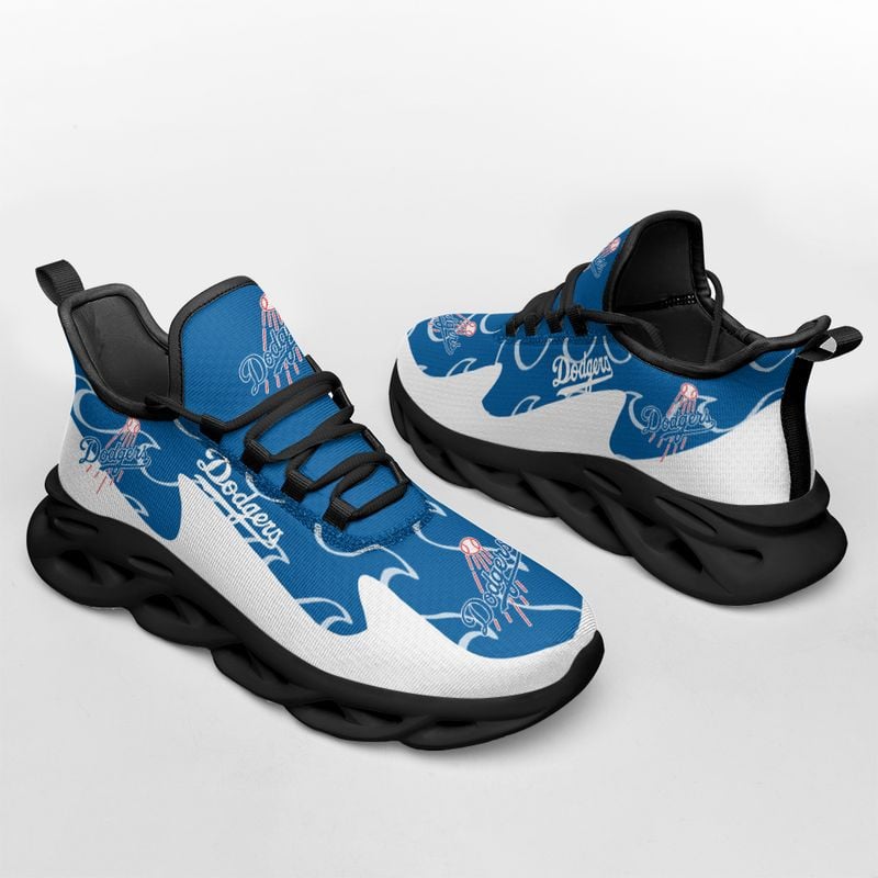 Los Angeles Dodgers Max Soul Shoes NLA066546 - Famjoys Los Angeles Dodgers Max Soul Shoes NLA066546 - Famjoys