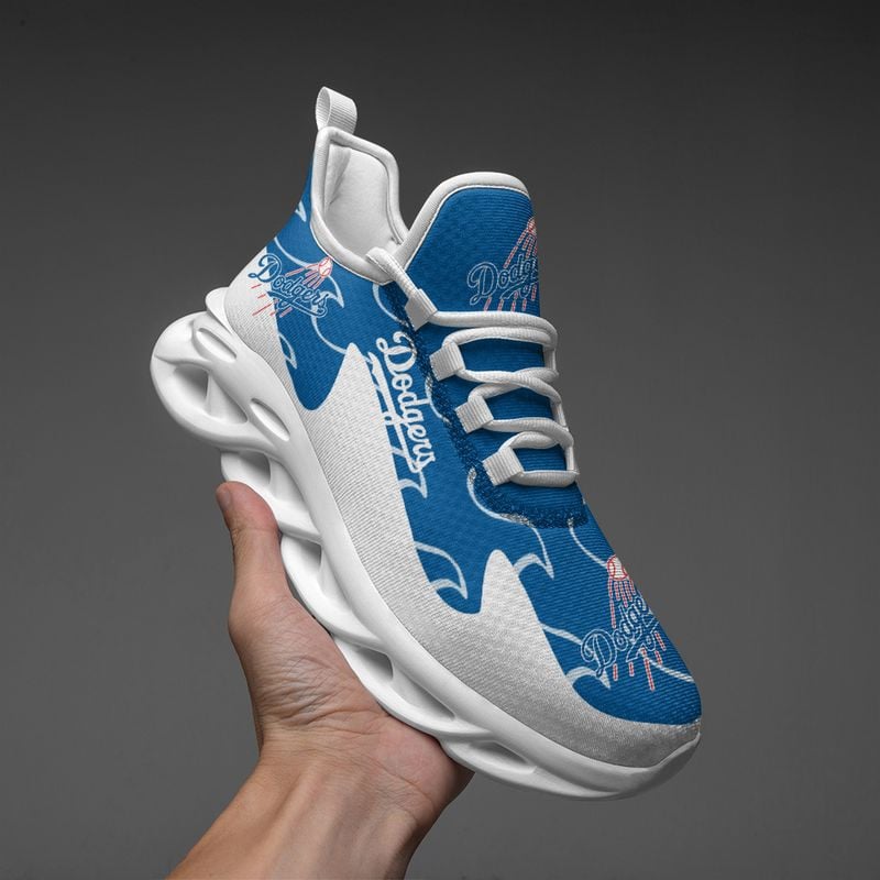 Los Angeles Dodgers Max Soul Shoes NLA066546 - Famjoys Los Angeles Dodgers Max Soul Shoes NLA066546 - Famjoys