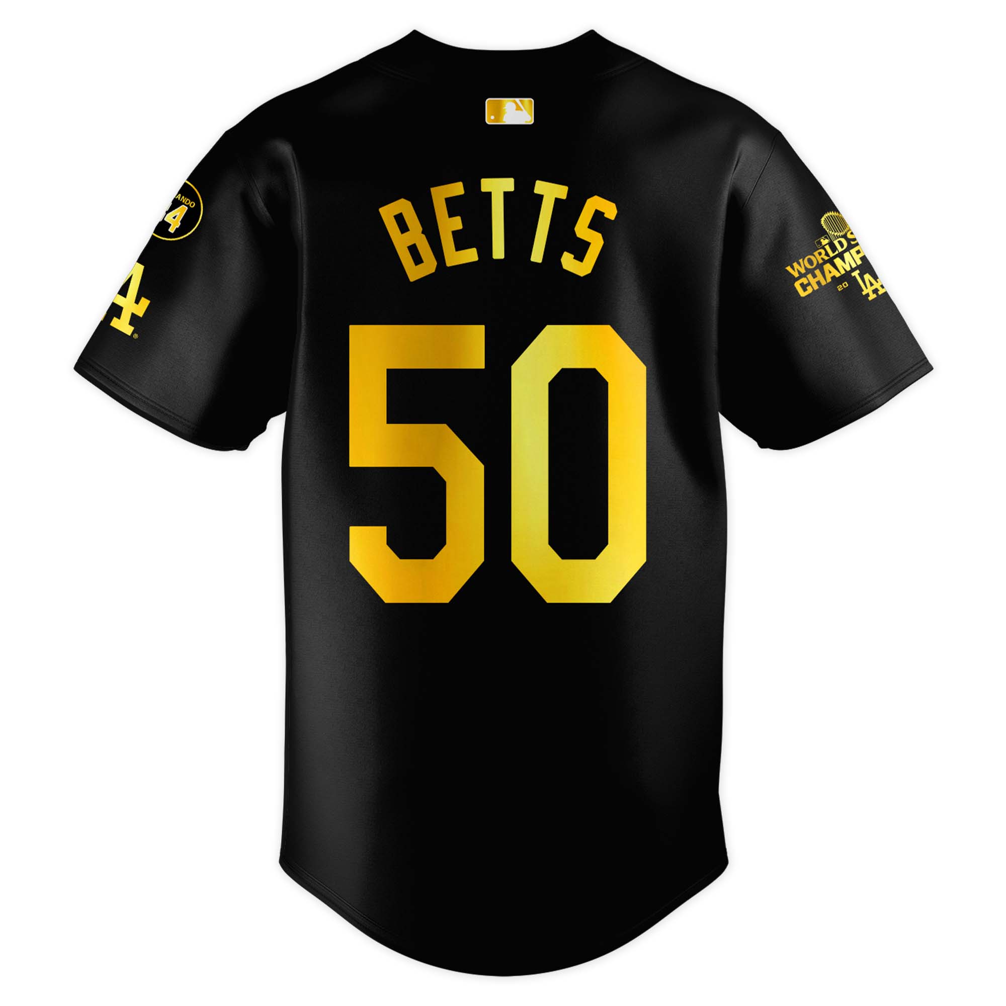 Los Angeles Dodgers Mookie Betts Black World Series Champions Baseball Jersey - Famjoys Los Angeles Dodgers Mookie Betts Black World Series Champions Baseball Jersey - Famjoys