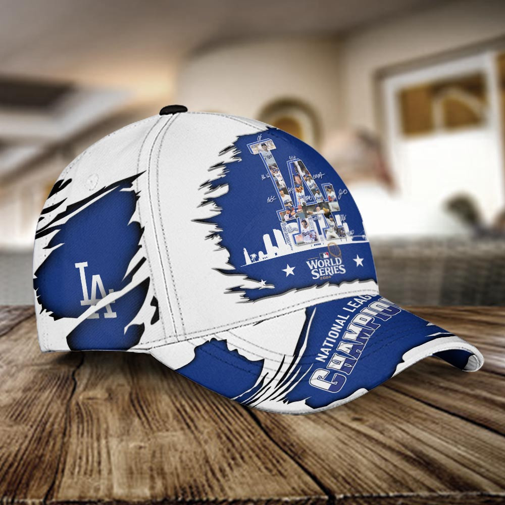 Los Angeles Dodgers National League – World Series Champion Classic Cap - Famjoys Los Angeles Dodgers National League – World Series Champion Classic Cap - Famjoys